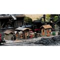 Miniatyrbild 1 av 3: Modelltillverkning - FALLER - 3 vägmanshyddor - HO modelljärnväg - 1880 - 1920