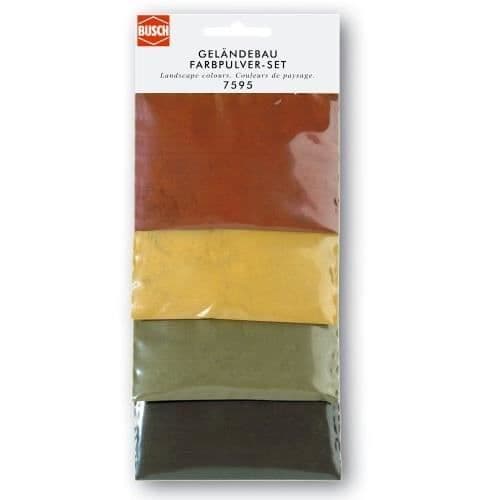 BUSCH MILJÖ - BUE7595 - JÄRNVÄGSMODELLING - PULVER - GJUTNING