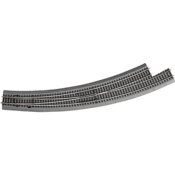 Vänsterlindad strömbrytare - Roco - Rocoline spår - 30° 826,4 mm - Blandat