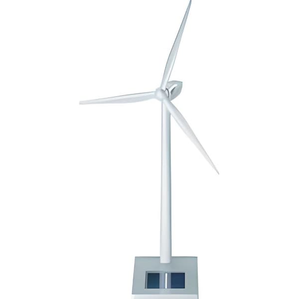 Sol vindkraftverk - H0 - MD 70 - Solcell - ED12 motor - Klassisk design