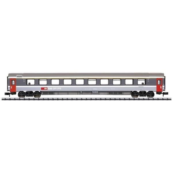 EuroCity typ AM högkapacitetsbil - MINITRIX - EC Train Riviera dei Fiori