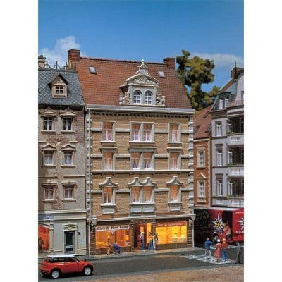 Modelltillverkning - FALLER - Allianz stadsbyggnad och te- och kryddaffär - Period 1880-1920 - Standard