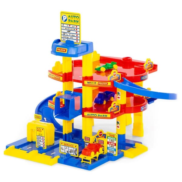 Wader parkeringsgarage med 3 etager 58,5x51x59 cm