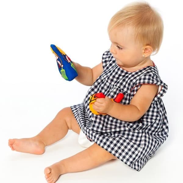 Lekmatta - MOLTO - Farm &amp; Fun - Flerfärgad - Inomhus - Baby - 12 månader