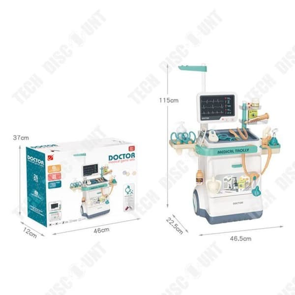 TD® Pretend Doctor Toys Ages 3+ Intellektuell utveckling Hands and Brain Toy Games