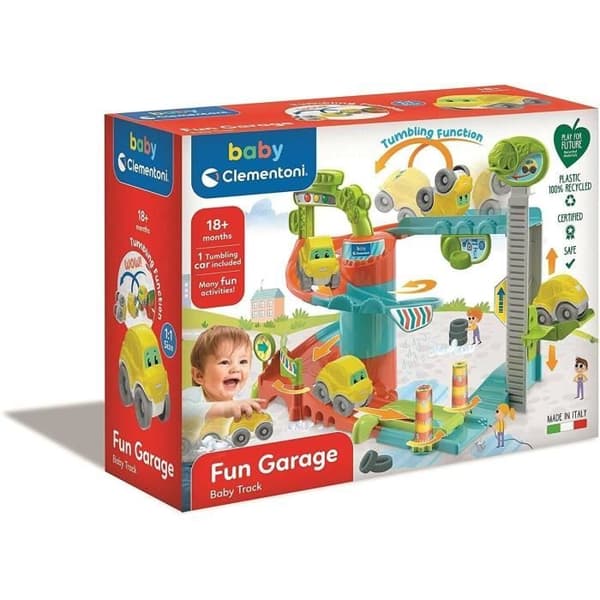 Spel Clementoni - Kul garage - 17404 - Från 18 månader