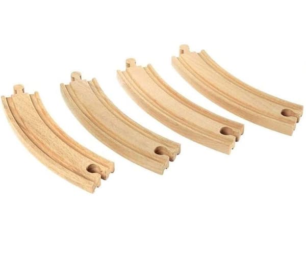 Böjda bokstänger - BRIO - Set om 4 - Blandat - från 3 år och uppåt