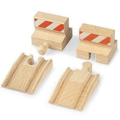 BRIO - Set med 2 ramper och 2 stötfångare - Blandat - från 3 år