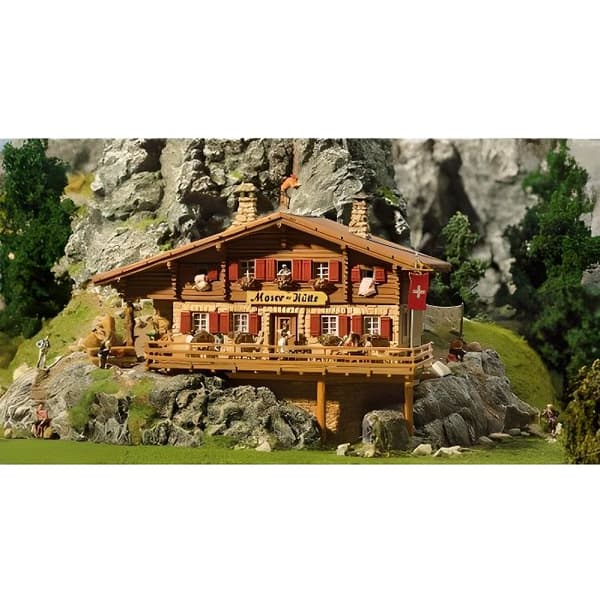 Modellering - Chalet Moser högbergsrefuge