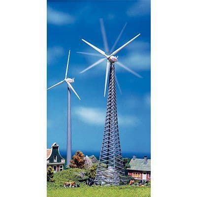 Modelltillverkning - FALLER - Nordex vindenergiinstallation - Med motor och 3-bladig rotor