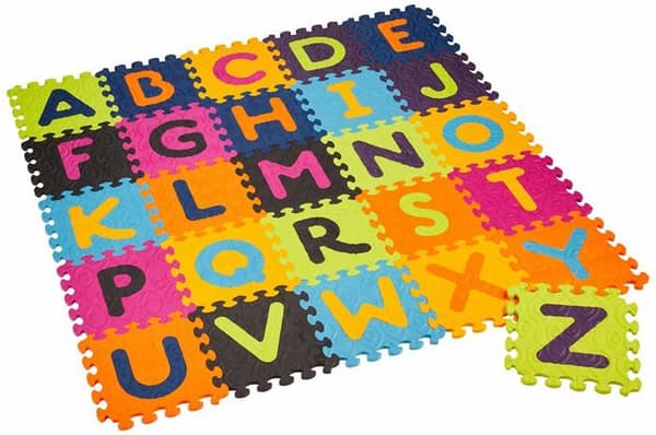 B. du lekmatta för barn - BX1699C1Z - B.- Alphabet You matta, , Flerfärgad, Stor
