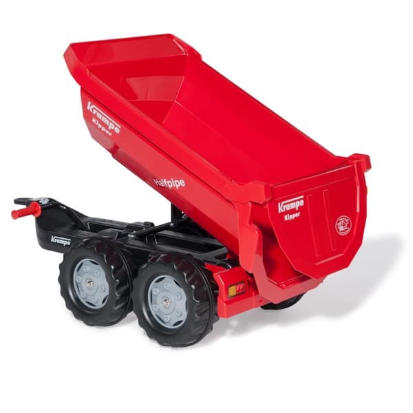 Rolly Toys rollyTrailer Tippetrailer Half Pipe Krampe