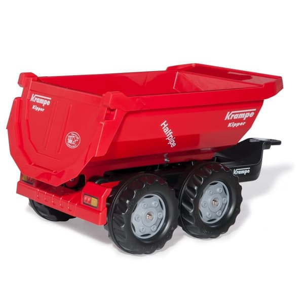 Rolly Toys rollyTrailer Tippetrailer Half Pipe Krampe