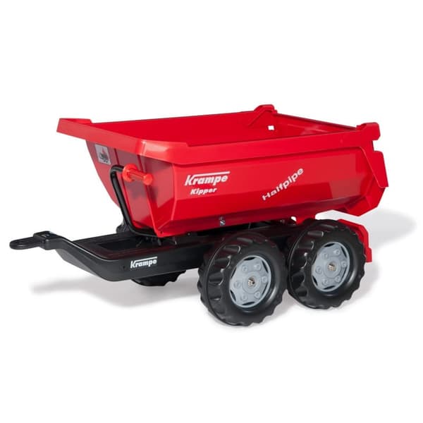 Rolly Toys rollyTrailer Tippetrailer Half Pipe Krampe