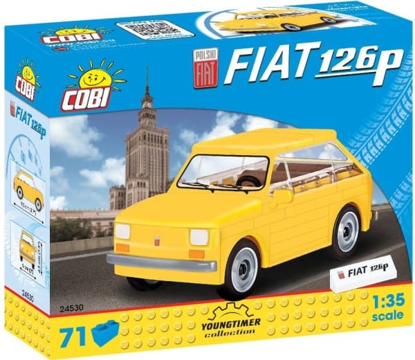 Cobi Polski Fiat 126P 71 deler (24530)