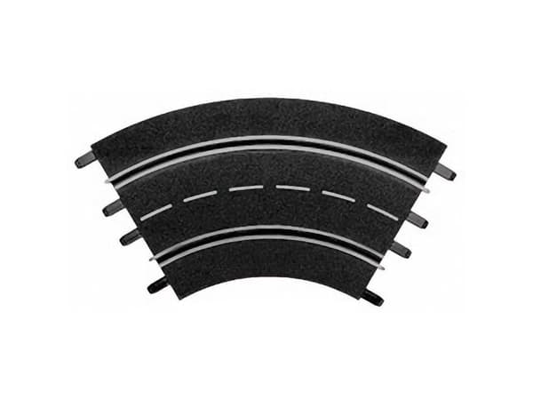 Carrera Toys Curve 1 / 60 degrees, Svart