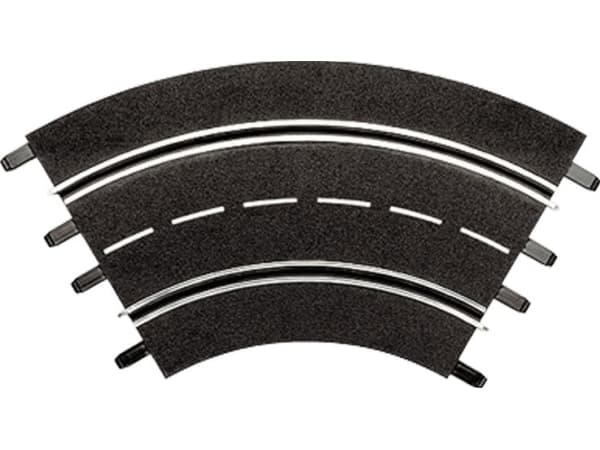 Carrera Toys Curve 1 / 60 degrees, Svart