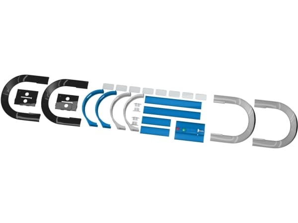 Darda DTM Turbo Fighter, Vehicle & track set, 5 vuosi/vuosia, Musta, Sininen, Monivärinen, Vihreä, Punainen, Keltainen