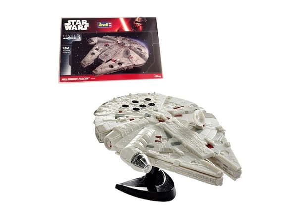 Revell Millennium Falcon, Romflymodell, Monteringssett, 1:241, Millennium Falcon, Star Wars 7 Episode, 20 stykker