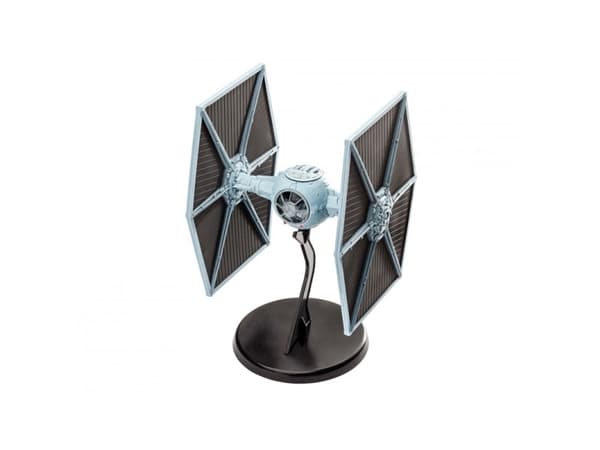 Revell modellsett Star Wars TIE Fighter 1:110 skala, nivå 3, tro kopi med mange detaljer, enkel liming og maling, 03605, 120 År