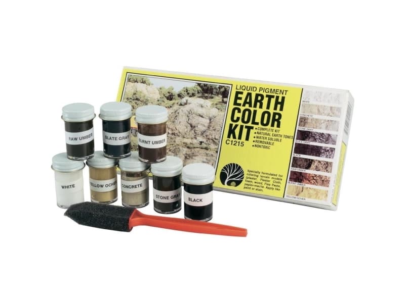 Woodland Scenics WC1215 Modelbane-blandingssæt Jordfarver 1 Set