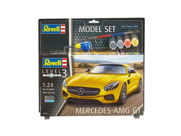Revell 67028 Mercedes-AMG GT Model Set, 120 vuosi/vuosia