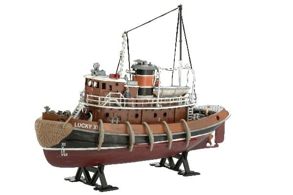 Byggsats för modellfartyg Revell Harbour Tug Boat 05207 1:108