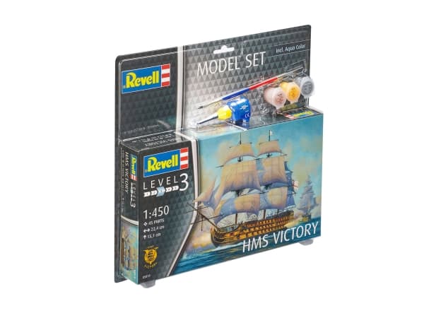 Revell - 65819 - Maquette Model Set Amiral Nelson Flagship, 120 år
