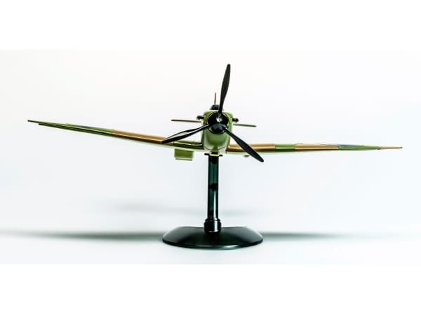 Airfix Spitfire, Flymodell med fastvinge, Monteringssett, Spitfire, 34 stykker, Militært luftfartøy, Grønn