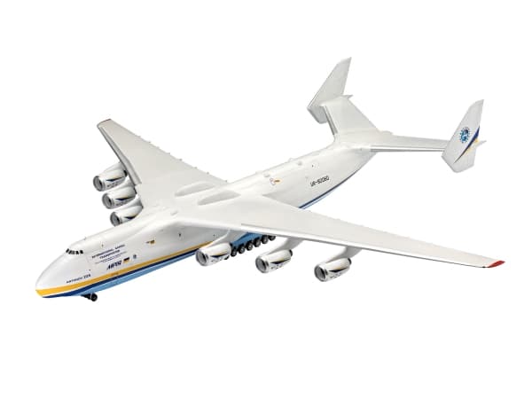 Revell Antonov An-225 Mrija, Pienoismallikiinteäsiipinen ilma-alus, Kokoamispakkaus, 1:144, Antonov An-225 Mrija, Mies, Muovi