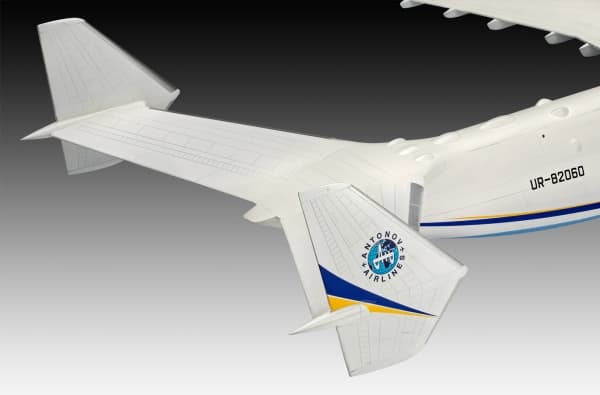 Revell Antonov An-225 Mrija, Pienoismallikiinteäsiipinen ilma-alus, Kokoamispakkaus, 1:144, Antonov An-225 Mrija, Mies, Muovi