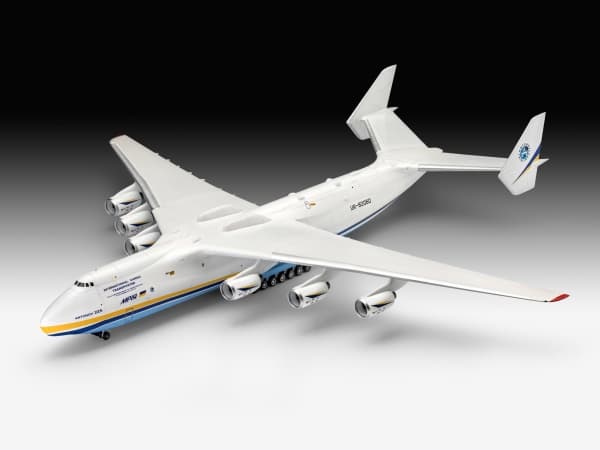 Revell Antonov An-225 Mrija, Pienoismallikiinteäsiipinen ilma-alus, Kokoamispakkaus, 1:144, Antonov An-225 Mrija, Mies, Muovi
