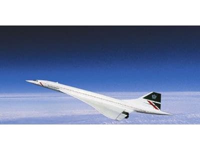 Revell Concorde British Airways, modellfly, monteringssett, 1:144, Concorde British Airways, plast, enkel øvelse