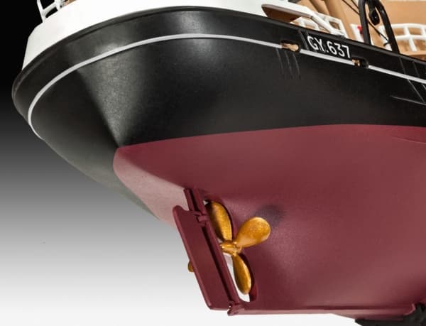 Revell North Sea Trawler Fiskebåtsmodell Monteringssats 1:142