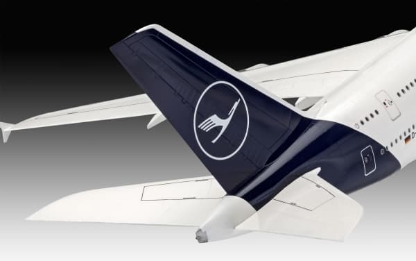 Revell 03872, Montert på forhånd, 1:144, Airbus A380-800 Lufthansa "New Livery", Alle kjønn, 163 stykker, 13 år