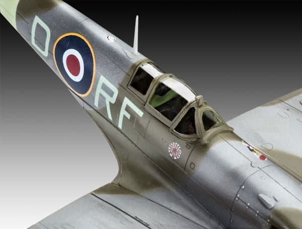 Revell Spitfire Mk.Vb, Flymodell med fastvinge, Monteringssett, 1:72, Spitfire Mk.Vb, Hankjønn, Second World War