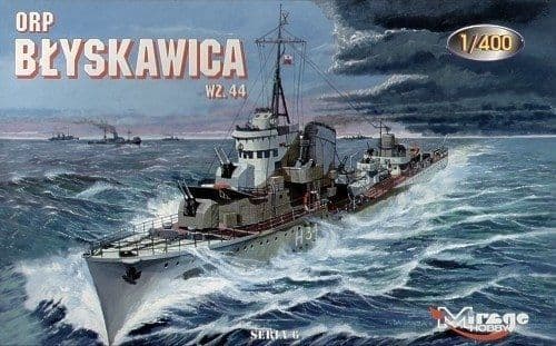 Mirage Plastic modell ORP Blyskawica wz.44