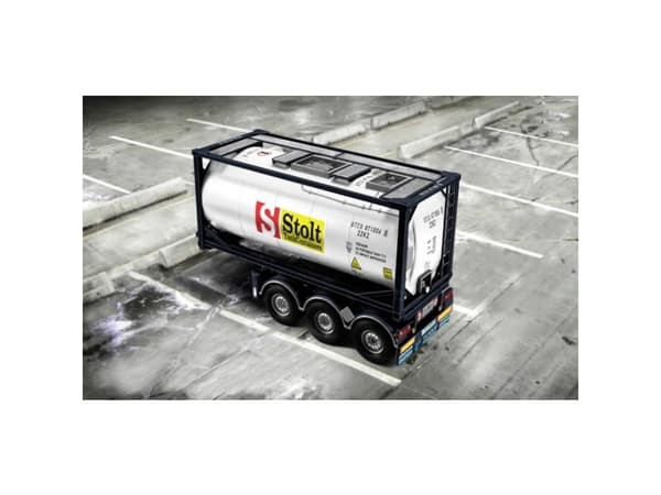 Kuorma-automallisarja Italeri Tecnokar Trailer w/ 20ft Tank 3929 1:24 1:24