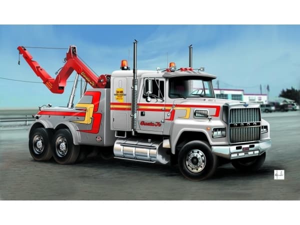 Italeri US WRECKER TRUCK, Truck/trailer, Monteringssett, 1:24, US WRECKER TRUCK, Alle kjønn, Plast