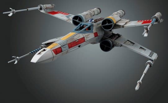Revell X-Wing Starfighter, Modell av rymdfärja, Monteringssats, 1:72, X-Wing Starfighter, Alla, Star Wars