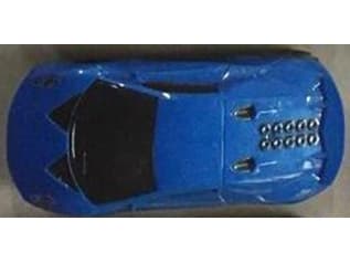 JJ Slot Bil 1:43, Blå model 2