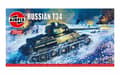Miniatyrbild 1 av 5: Airfix 01316V, Tank model, Förmonterad, 1:76, Russian T34, Hankoppling, Plast