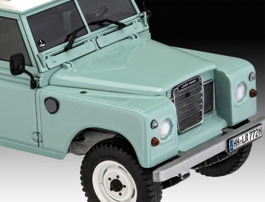 Revell Land Rover Series III, Monteringssats, 1:24, Land Rover Series III, Alla, Plast, 184 styck