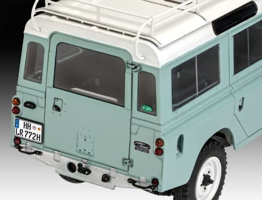 Revell Land Rover Series III, Monteringssats, 1:24, Land Rover Series III, Alla, Plast, 184 styck