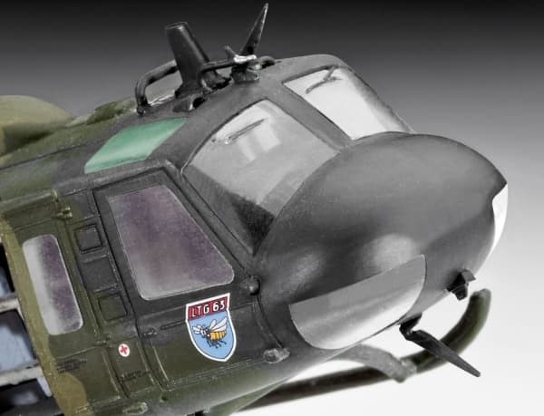 Revell Bell UH-1D SAR, Rotorcraftmodell, Monteringssett, 1:72, Bell UH-1D SAR, Plast, Avansert