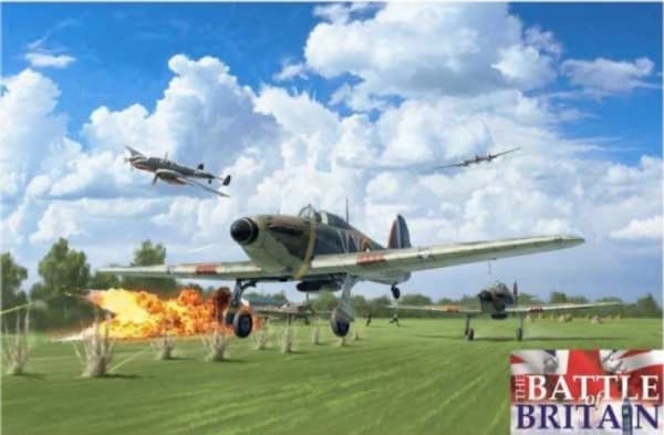 Italeri Hurricane Mk.I, Monteringssats, 1:48, Hurricane Mk.I, Alla, Plast, Militärflygplan