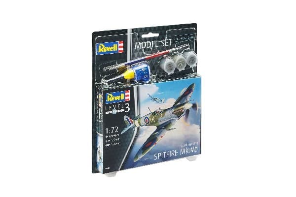 Revell 63897 Modelkit Supermarine Spitfire M i skala 1:72, 120 År