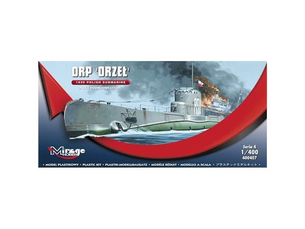 Mirage-ubåt ORP Orzel 1939 (400407)