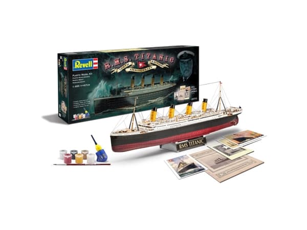 Revell Lahjasetti 100 vuotta TITANIC - 1:400 - Matkustaja-alus - TITANIC - Kokoonpanosarja - TITANIC - Advanced (MR-5715)