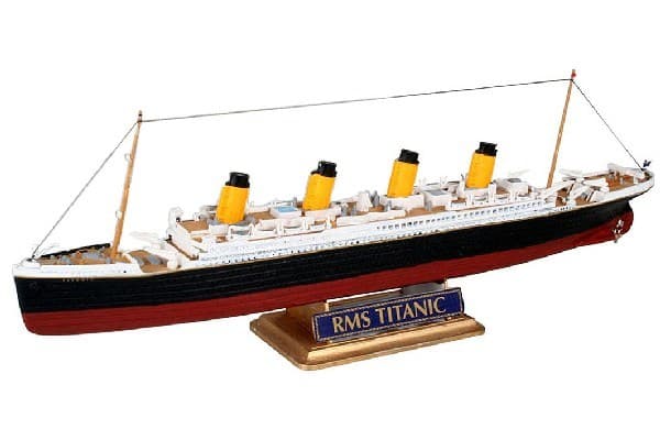 Revell R.M.S. Titanic, Passagerarskeppsmodell, Monteringssats, 1:1200, RMS Titanic, Plast, Mellanliggande